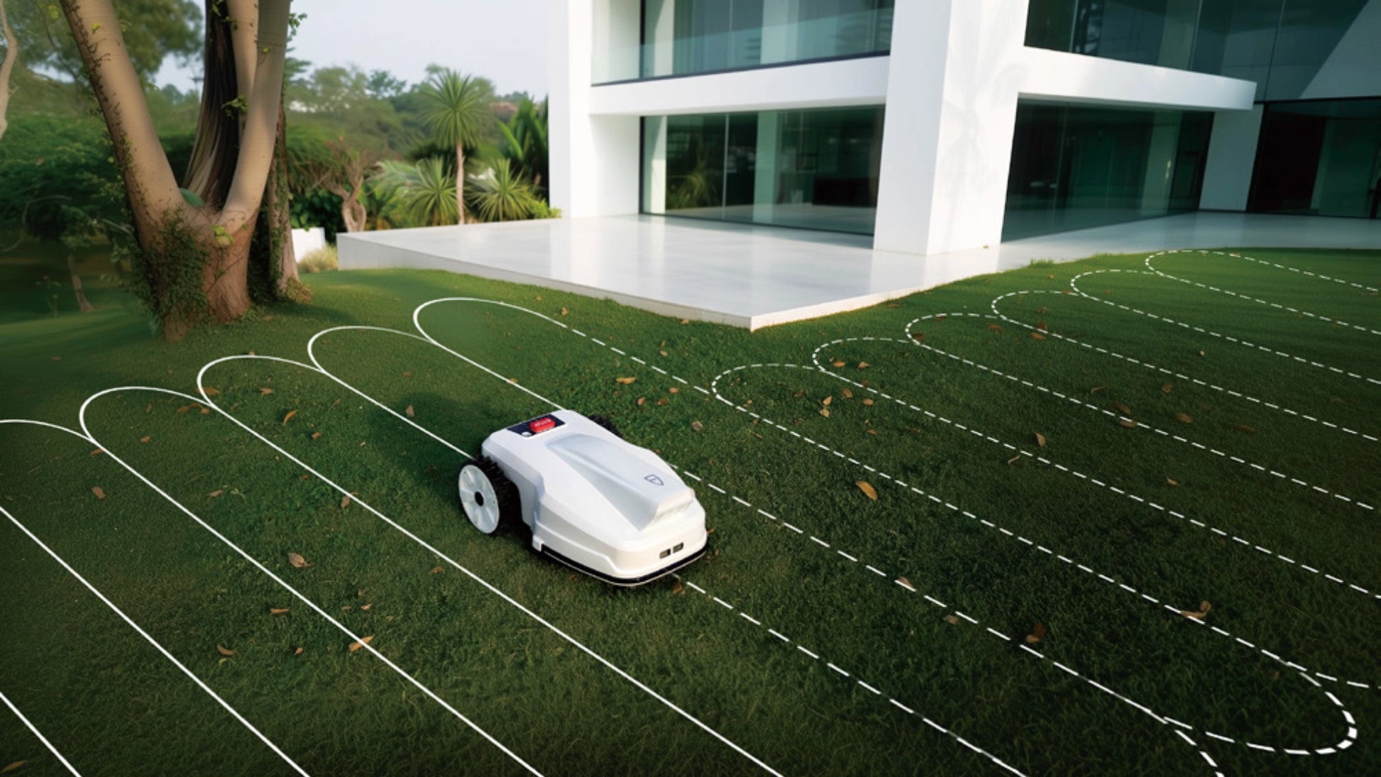 FJD FV2000 Robotic Lawn Mower .5 Acre image 1