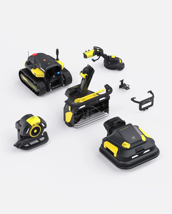 Yarbo Y40P Core + Lawn Mower Pro + Snow Blower + Leaf Blower + Trimmer