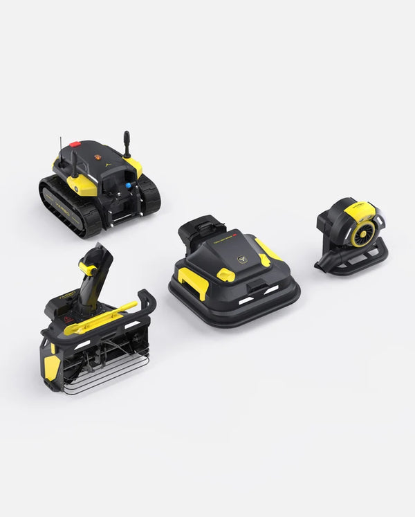 Yarbo Y40P Core + Lawn Mower Pro + Snow Blower + Leaf Blower