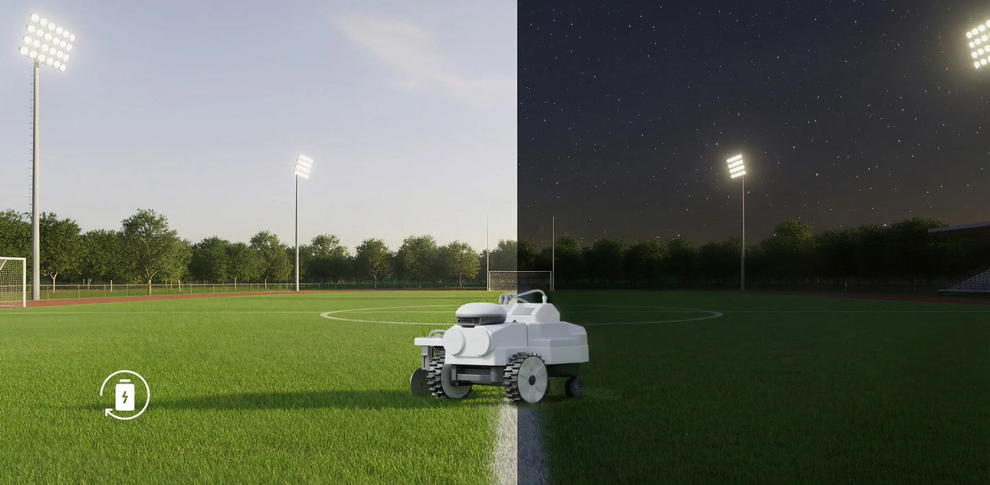 FJD PaintMaster Mini — Autonomous Sports Field Line Marker image 3