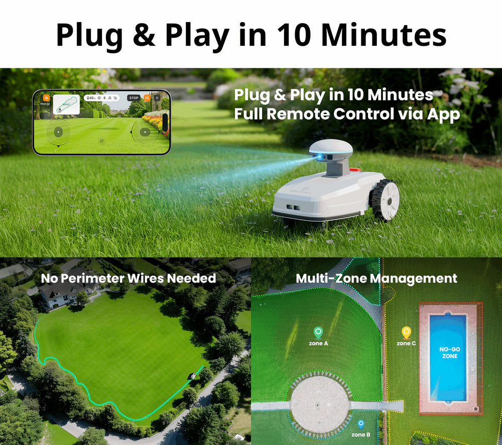 FJD FR4000 Robotic Lawn Mower (1 Acre/Day) image 3