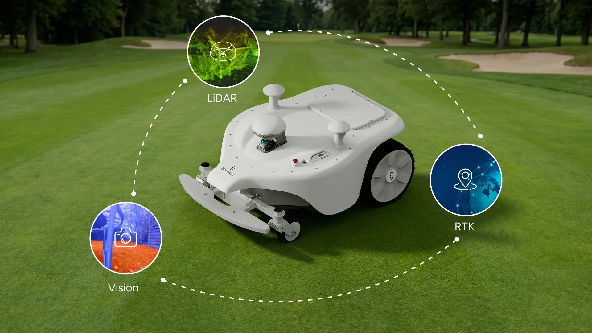 FJD Titan Robotic Mower 42,000 ㎡ (10.4 acres) per Day image 6