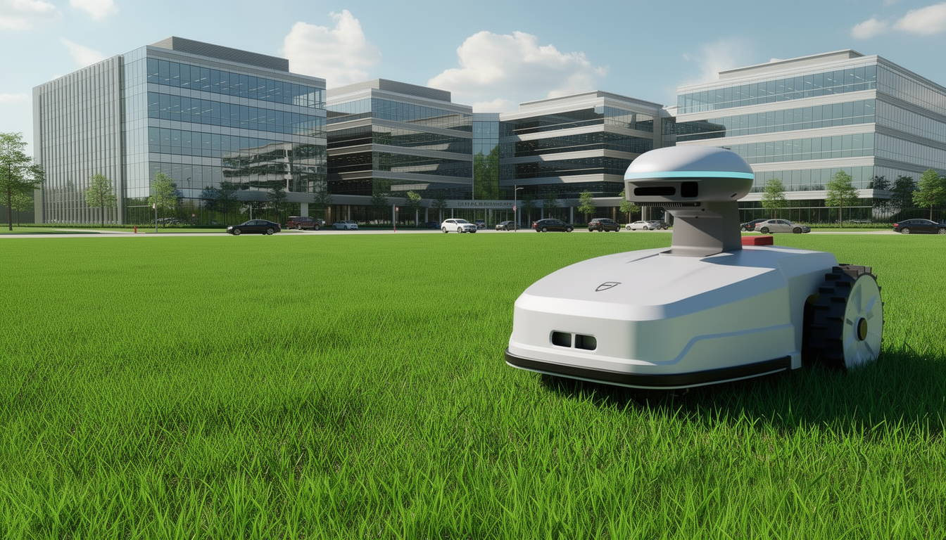 FJD FR4000 Robotic Lawn Mower (1 Acre/Day) image 1